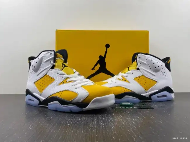 Rep CT8529-170 Ochre Jordan Air 6 Yellow 0524
